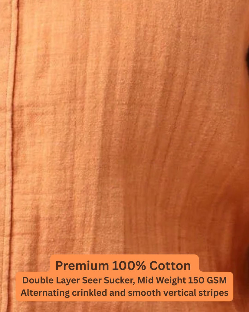 Textured Creased effect Shirt