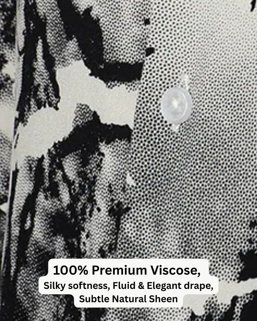 Monochromatic Feather Shirt