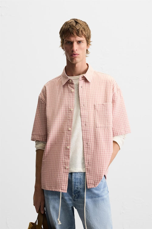 Check Cotton Shirt