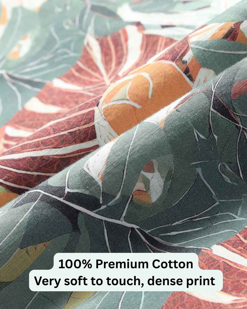 Leaf Print Shirt