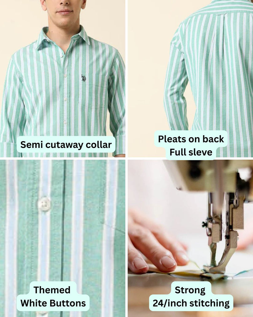 Striped Oxford Shirt