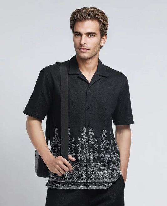 Jacquard Print Shirt