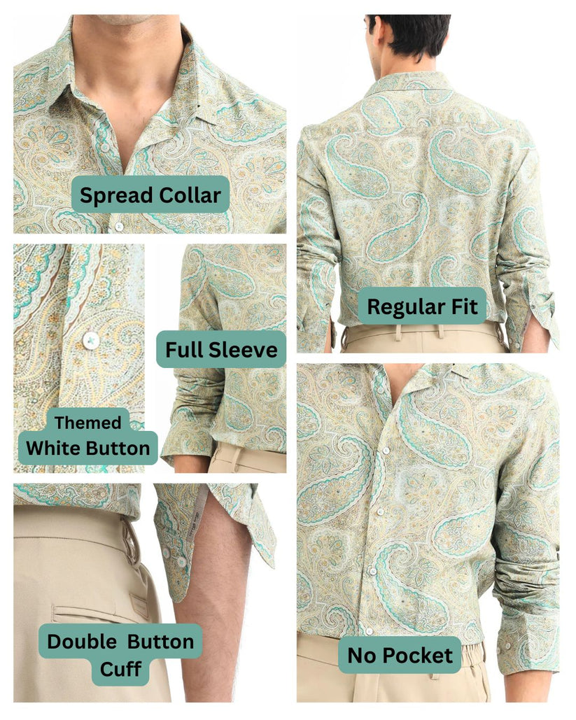 Paisley Print Shirt