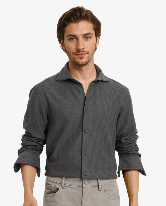 Textured Knit Shirt